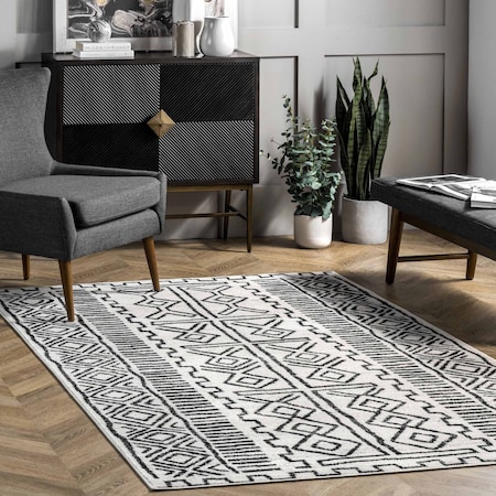 Nuloom Alisa Tribal Area Rug 4ft x 6ft ECRK12A-406
